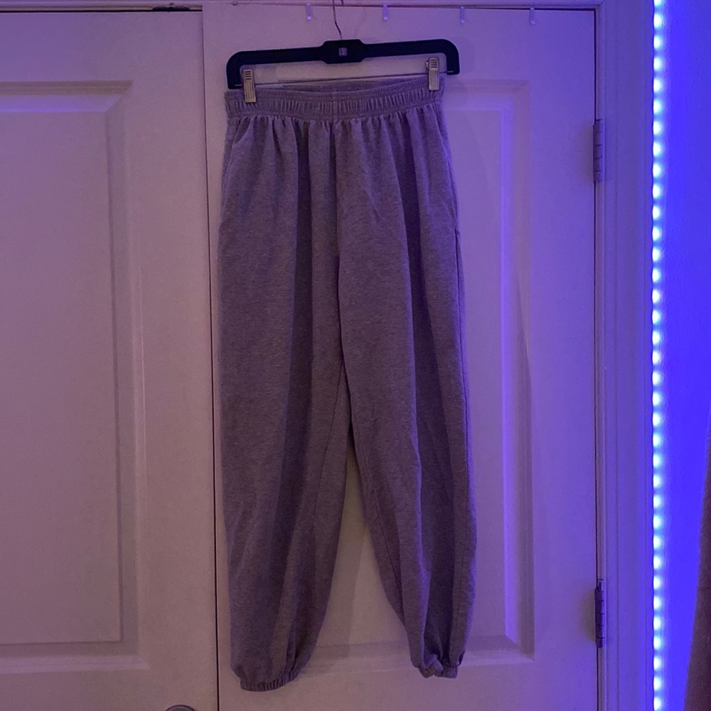 Grey Jogger Sweatpants